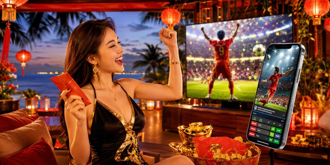 Người dùng kiểm tra điểm thưởng và đổi quà trên điện thoại khi đi dạo biển Phú Quốc buổi tối